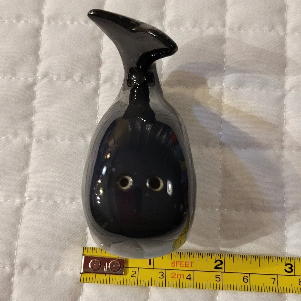 Vintage Ceramic Sperm Whale Salt Pepper Shaker Figurine Coastal Nautical Decor